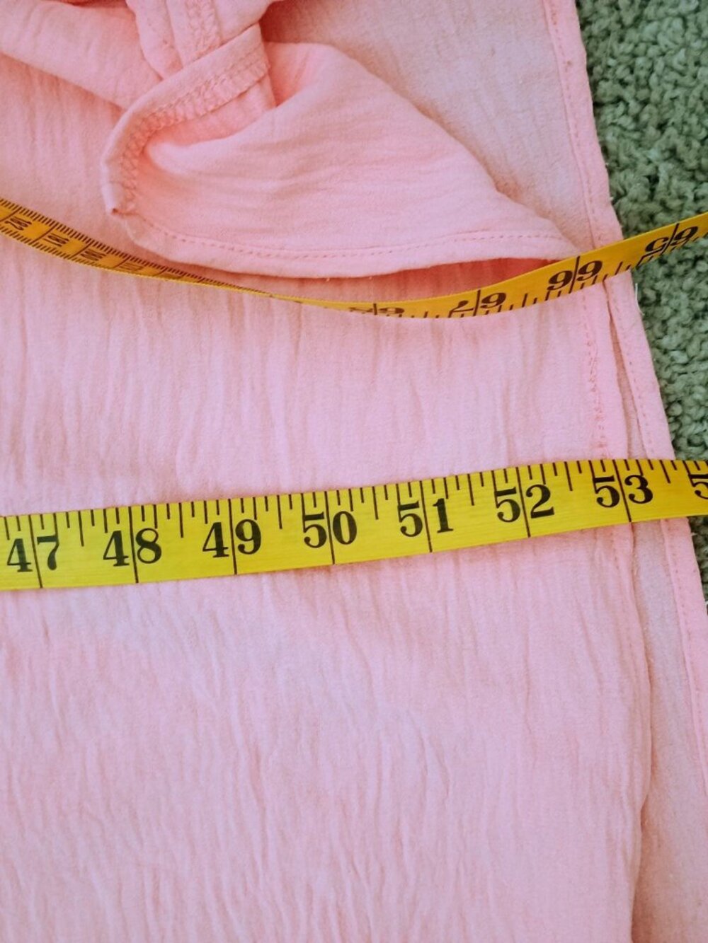 FLORAL CROCHET TOP MAXI DRESS PEACHY CORAL SEXY SUMMER BEACH - Picture 8 of 9